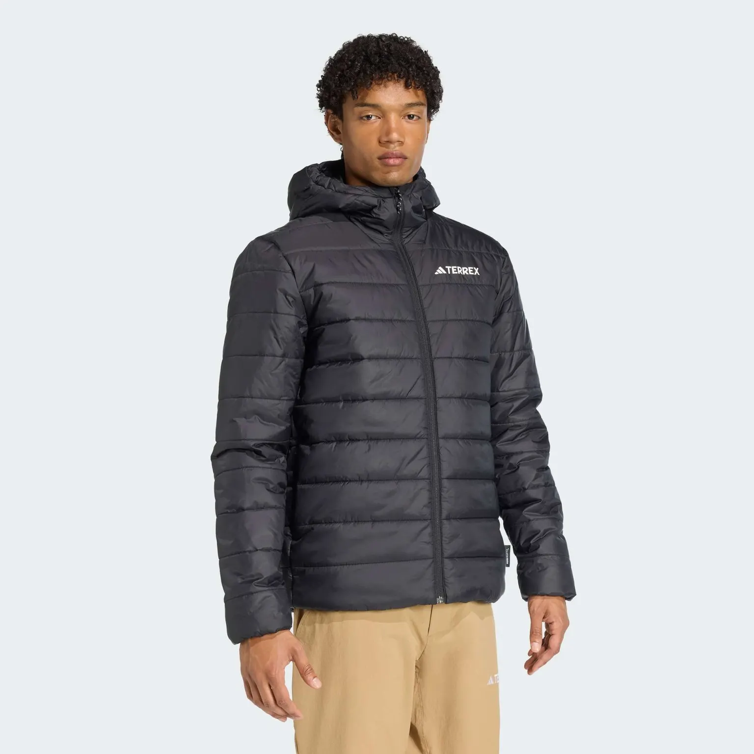 Куртка Чоловіча adidas Terrex Multi Essentials CLIMAWARM Insulated Hooded Jacket Black KB2183