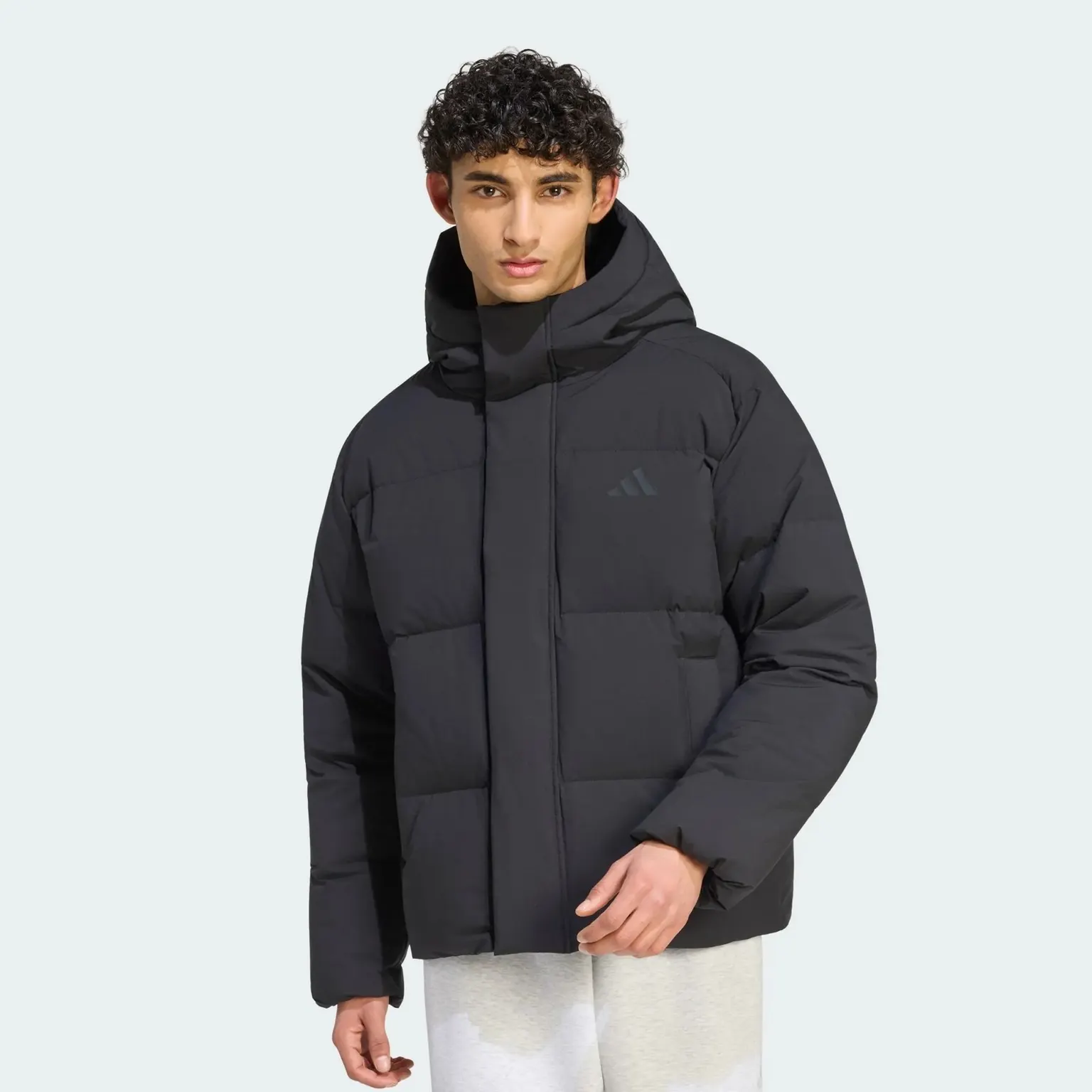 Куртка Чоловіча Adidas Helionic Down Puffer Hooded KG1515