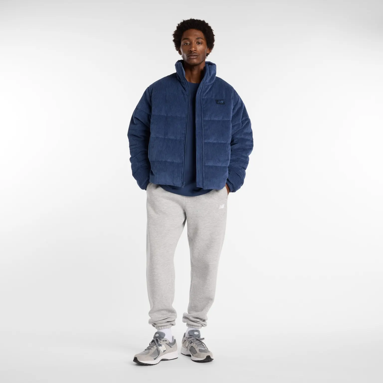 Куртка Мужская New Balance Corduroy Puffer MO53510NNY