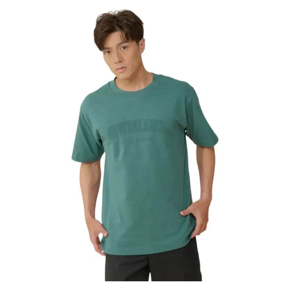 Футболка Чоловіча New Balance Embossed Varsity Jersey T-Shirt MT43502NUS