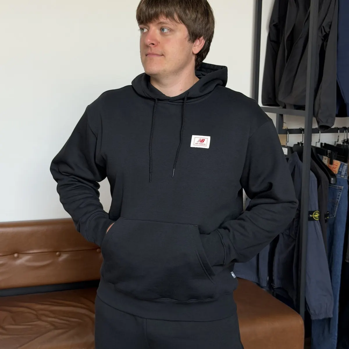 New Balance костюм чорний