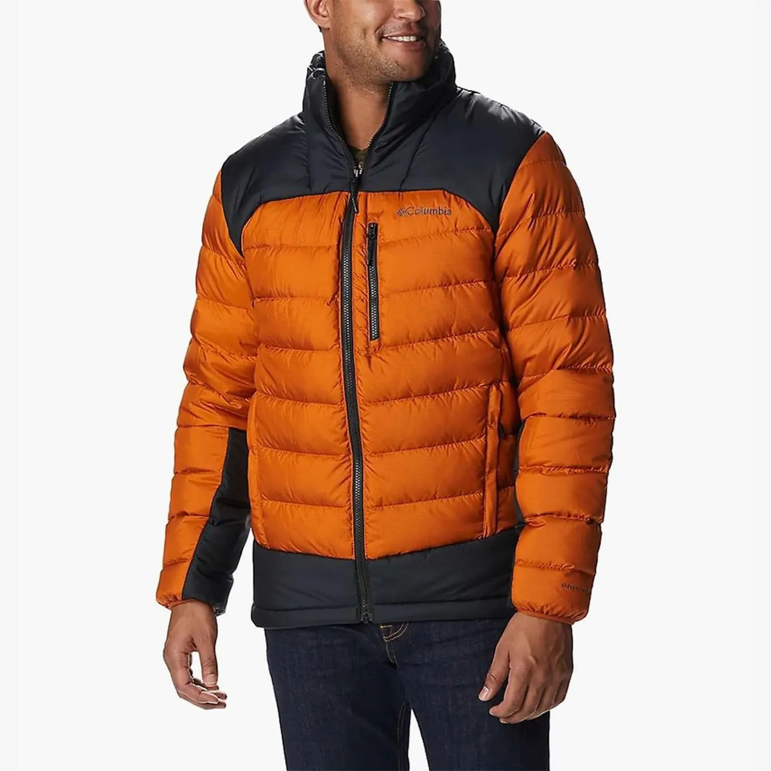 Куртка Чоловіча Columbia Autumn Park™ Down Jacket Orange/Black WM0989-010