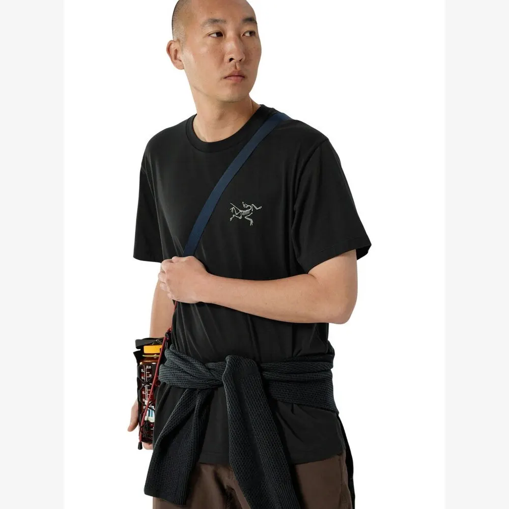 Футболка Чоловіча Arcteryx Kragg SL Cotton Black X00000953301
