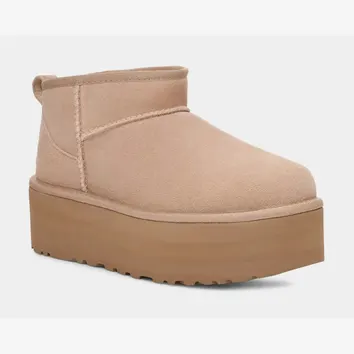 Уггі Чоловічі UGG Classic Ultra Mini Platform Sand 1135092-SAN