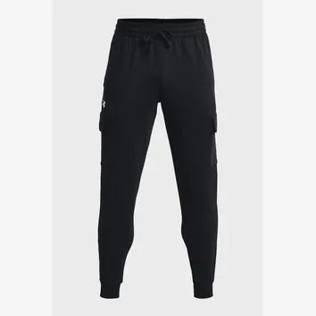 Штани Чоловічі Under Armour Rival Fleece Cargo Jogger Black 1382134-001