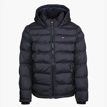 Худи Мужское Tommy Hilfiger Performance Hoody Puffer 158AN508-BLK
