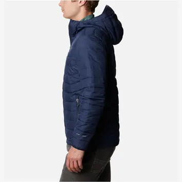 Куртка Чоловіча Columbia Powder Lite Hooded Insulated Jacket 1693931-465