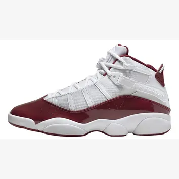 Кросівки Чоловічі Jordan 6 Rings White/Team Red 322992-165