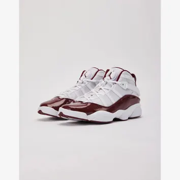 Кросівки Чоловічі Jordan 6 Rings White/Team Red 322992-165