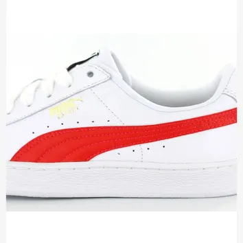 Кросівки Чоловічі Puma Basket White/Red 35436724