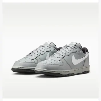 Кросівки Чоловічі Nike Big Low Light Smoke Grey/Anthracite/Summit White 355152-017