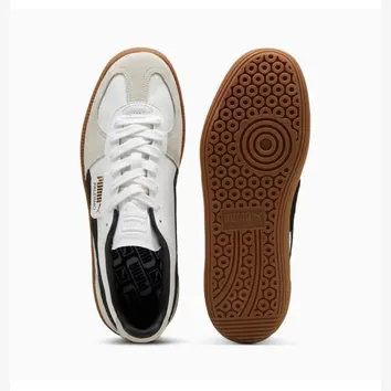 Кросівки Чоловічі Puma Palermo Leather White Vapor Grey Gum 396464-01