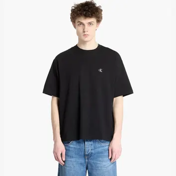 Футболка Чоловіча Calvin Klein Relaxed Fit Archive Logo Black 40HM229-002-UB1