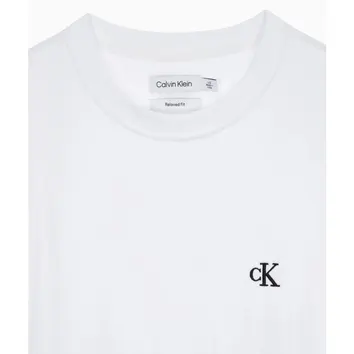 Футболка Чоловіча Calvin Klein Relaxed Fit Archive Logo White 40HM229-110-YAF