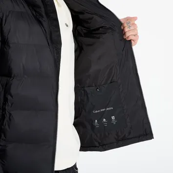 Куртка Чоловіча Calvin Klein Lightweight Nylon Hooded Puffer Jacket Black 4RG513G-UB1