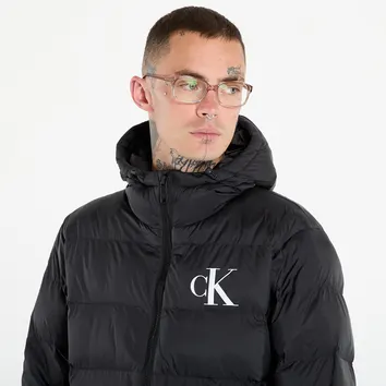 Куртка Чоловіча Calvin Klein Lightweight Nylon Hooded Puffer Jacket Black 4RG513G-UB1