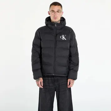 Куртка Чоловіча Calvin Klein Lightweight Nylon Hooded Puffer Jacket Black 4RG513G-UB1