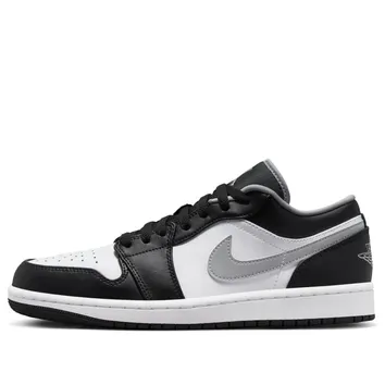 Кросівки Чоловічі Air Jordan 1 Low Black Medium Grey 553558-040