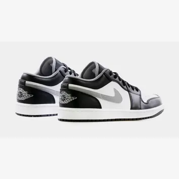 Кросівки Чоловічі Air Jordan 1 Low Black Medium Grey 553558-040