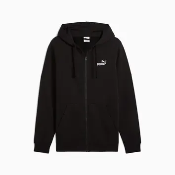 Худі Чоловіче Puma Essentials No. 1 Logo Full-Zip Hoodie Black 682586-01