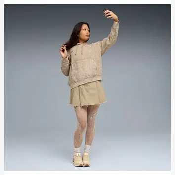 Спортивний костюм Жіночий Puma Elevated Essentials Beige 688104-55__688103-55