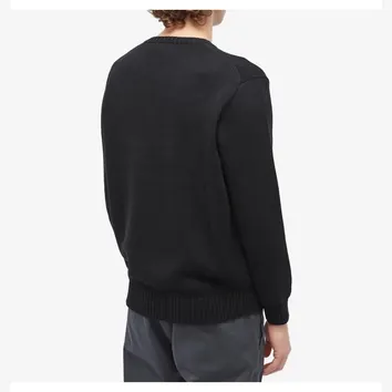 Светр Чоловічий Polo Ralph Lauren Cotton Shaker Crew Knit Black 710810846020