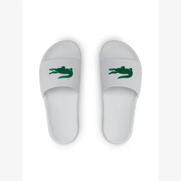 Шльопанці Чоловічі Lacoste Croco Slide 119 1 CMA White/Green 7-37CMA0018082
