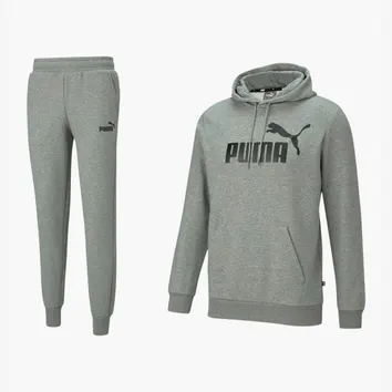 Спортивний костюм Чоловічий Puma Essentials Big Logo Grey 846812-03_846820-03