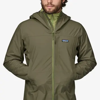Куртка Чоловіча Patagonia Boulder Fork Rain Jacket Black 85140-BLK