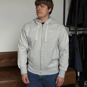 Світшот Чоловічий Levi's Authentic Full Zip Sweatshirt Grey A92650001
