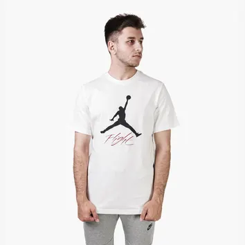 Футболка Чоловіча Jordan Jumpman Flight HBR Tee White AO0664-100