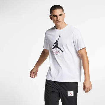 Футболка Чоловіча Jordan Jumpman Flight HBR Tee White AO0664-100
