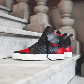 Кроссовки Мужские Buscemi BS1110FSP15 RED/BLK BS1110FSP15-RED/BLK