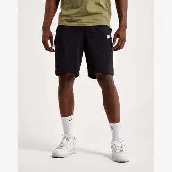 Шорти Чоловічі Nike Club Fleece Shorts Black/White BV2772-010
