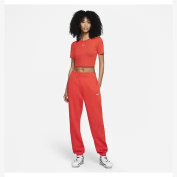 Штани Чоловічі Nike Sportswear Essential Fleece Pants Red BV4089-673