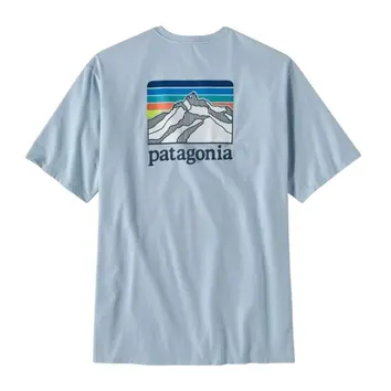 Футболка Чоловіча Patagonia Men's Line Logo Ridge Pocket Responsibili-Tee CHLE38511
