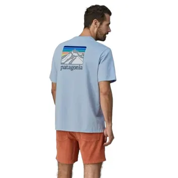 Футболка Чоловіча Patagonia Men's Line Logo Ridge Pocket Responsibili-Tee CHLE38511