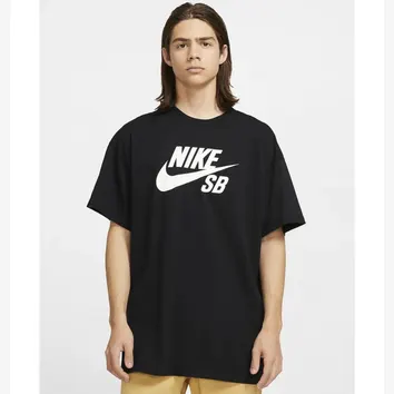 Футболка Чоловіча Nike Tee SB Centre Logo Black CV7539-010