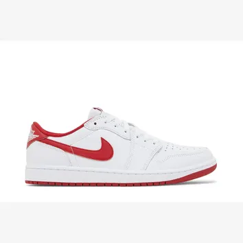 Кросівки Чоловічі Jordan 1 Retro Low OG White/University Red CZ0790-161