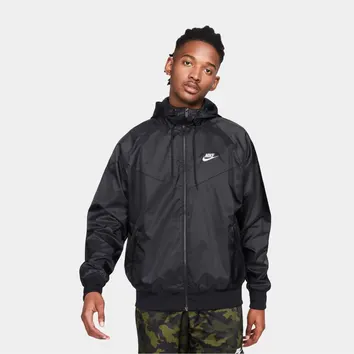 Куртка Чоловіча Nike Sportswear Windrunner Black/White DA0001-010
