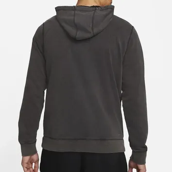 Худі Чоловіче Jordan Dri-FIT Air Fleece Full-Zip Hoodie Black/White DC9737-010