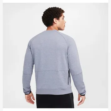 Лонгслів Чоловічий Nike NSW Tech Fleece Crew Grey DD5257-451