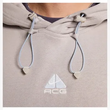 Худі Чоловіче Nike ACG Therma-FIT Fleece Pullover Hoodie College Grey DH3087-009