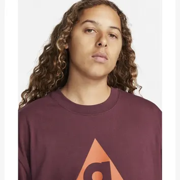 Футболка Чоловіча Nike ACG Tee Bordo Logo DJ3644-681