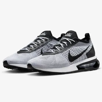 Кросівки Чоловічі Nike Air Max Flyknit Racer Pure Platinum/Black DJ6106-002