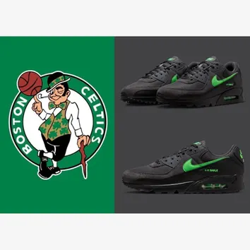 Кросівки Nike Air Max 90 Black/Green Strike DM0029-015