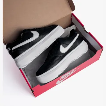 Кросівки Жіночі Nike Court Vision Alta Black/White DM0113-002