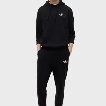 Спортивный костюм Мужской Tommy Jeans Entry Sing Suit Black DM0DM22680-BDS_DM0DM23903-BDS