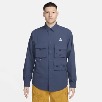 Сорочка Чоловіча Nike ACG Dri-FIT UV Devastation Trail Top Thunder Blue/Summit White DN3936-437