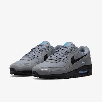 Кросівки Чоловічі Nike Air Max 90 Smoke Grey/Light Photo Blue DO6706-002